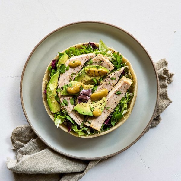 Wrap de Pavo y Aguacate