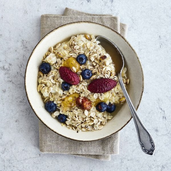Avena Sin Gluten con Frutas y Nueces de Brasil