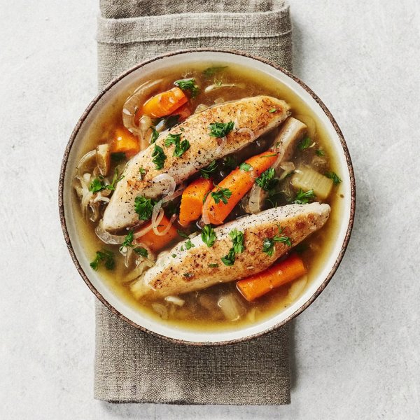 Sopa de Pollo con Verduras