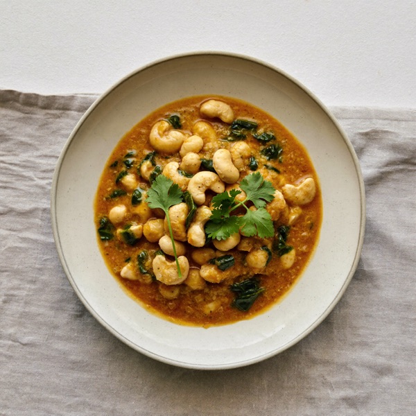 Cashew-Kichererbsen-Kokos-Curry